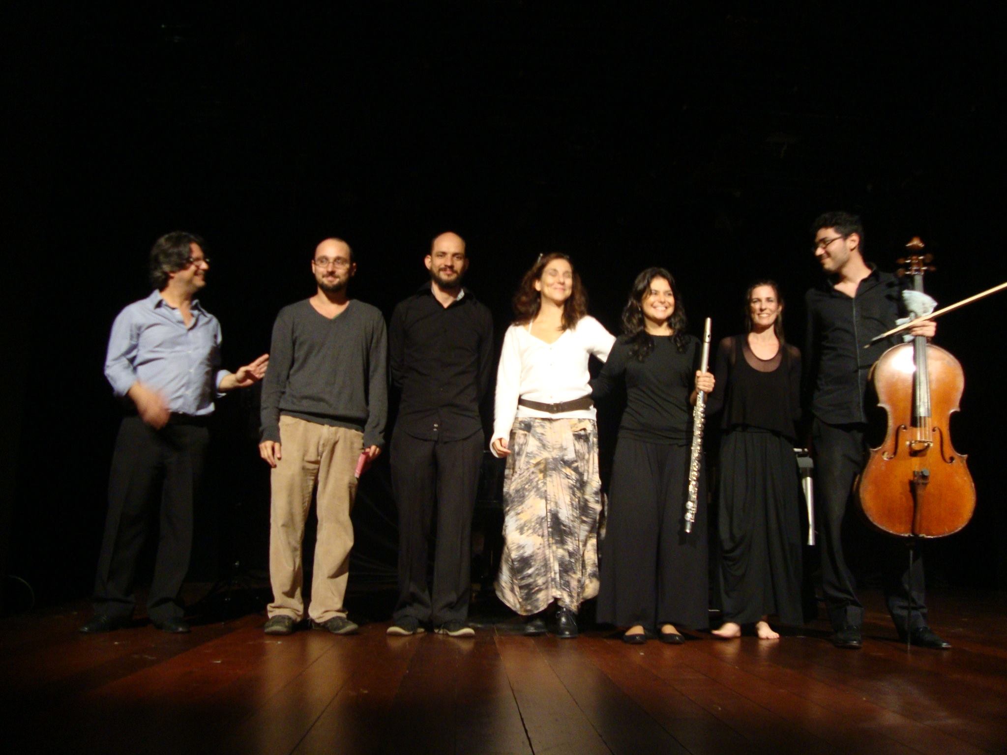 Sergio with Geisa Felipe and others